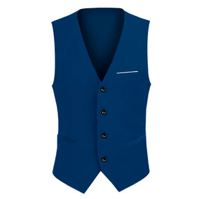 Slim Fit Fashion Solid Vest 13 Colors