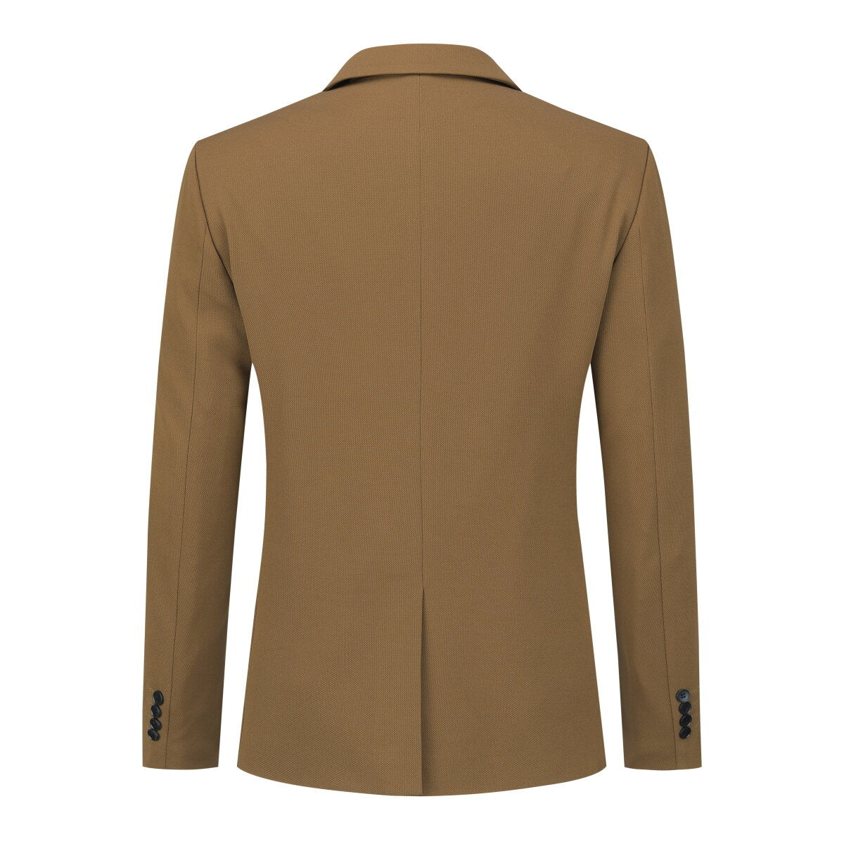 Men's Suit Jacket Slim Fit Coat Business Daily Blazer Coffee - Cloudstyle