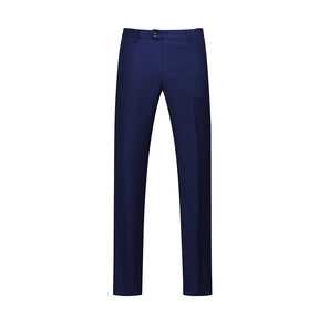 Two Piece Slim Fit Suit Navy Casual Suit