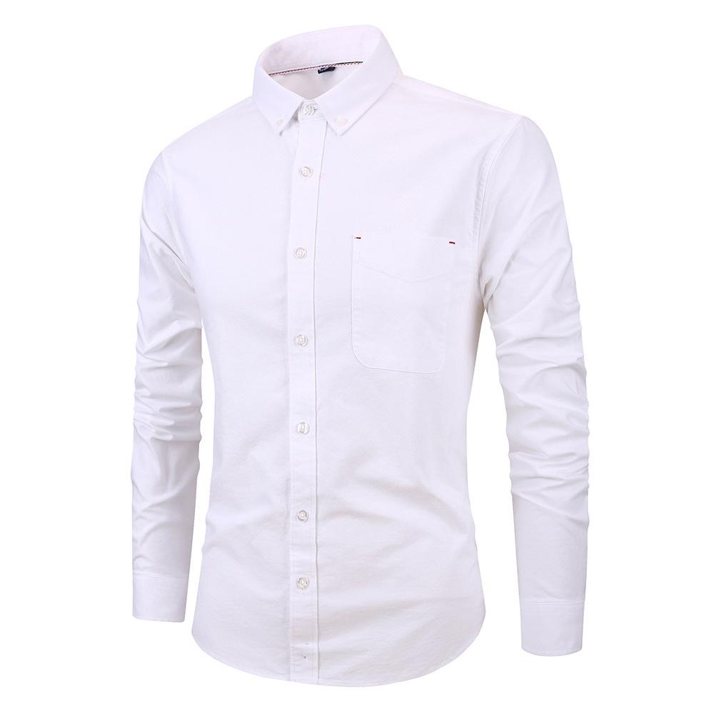 Slim Fit White Stylish Cotton Shirt Dress and Casual Shirt-Cloudstyle