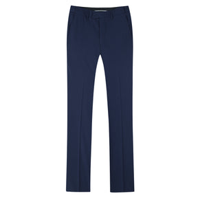 Mens 2-Piece Slim Fit Two Button Navy Suit