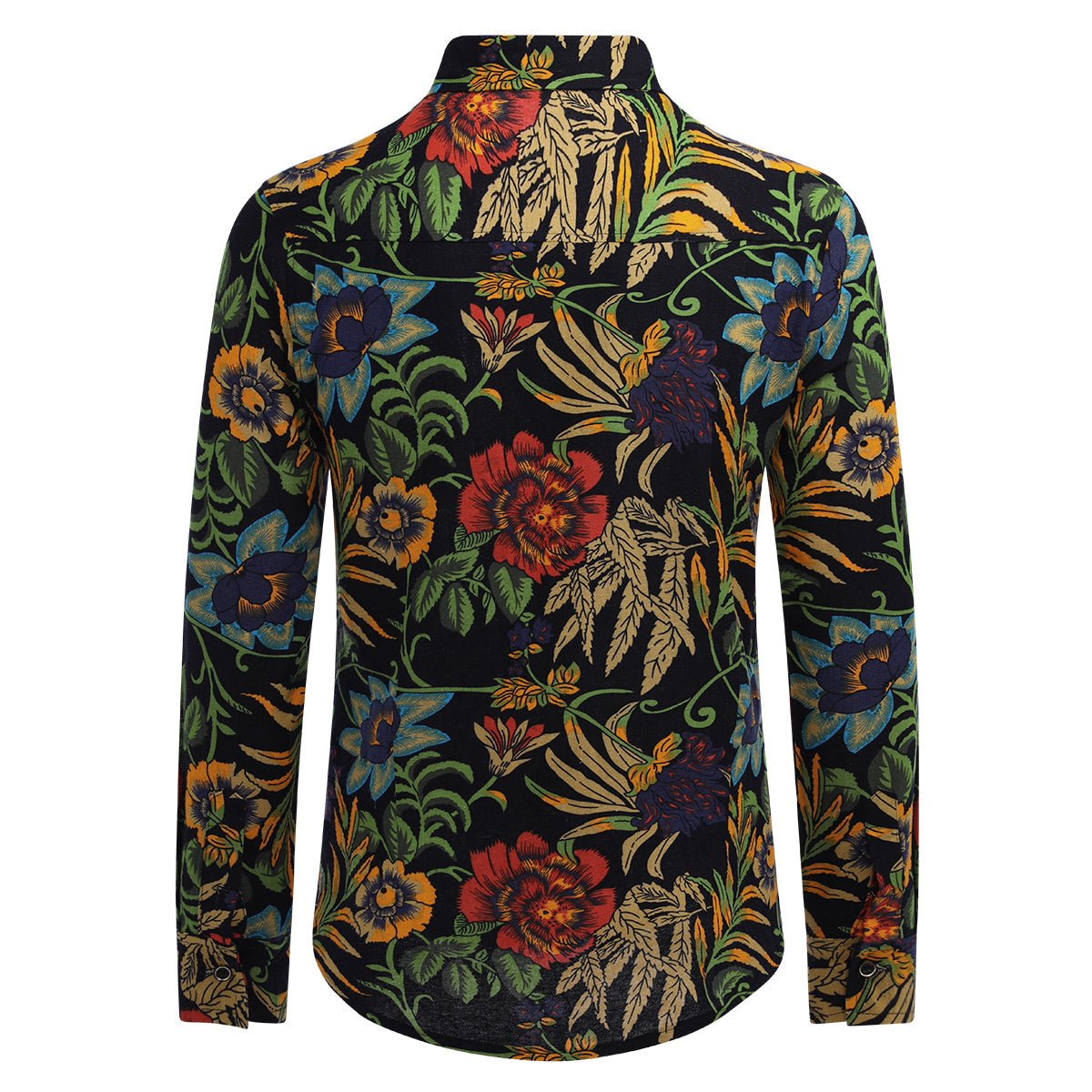Men's Funky Printed Shirt Casual Shirt Fancy Floral Tops
