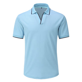 Blue Series Polos Turn-Down Collar Shirt