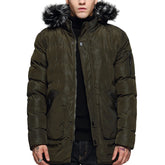 Hood Removable Faux Fur Coat 4 Colors - Cloudstyle