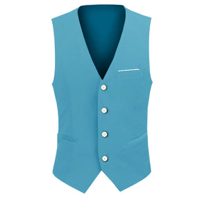 Slim Fit Fashion Solid Vest 13 Colors