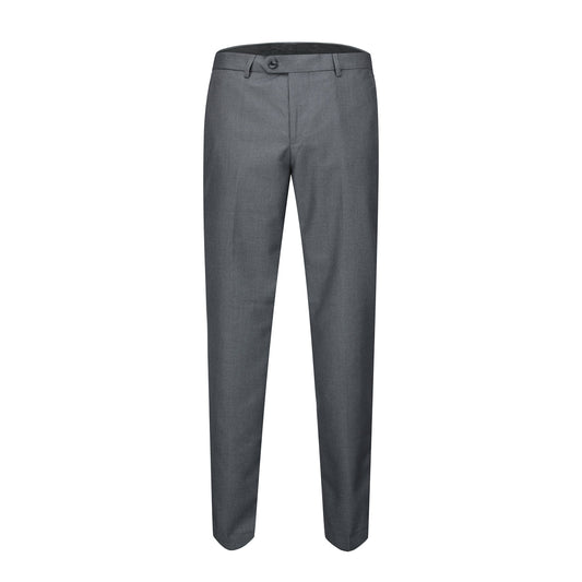 Men's 3-Piece Fashion One Button Color-Blocking Suit Grey - Cloudstyle