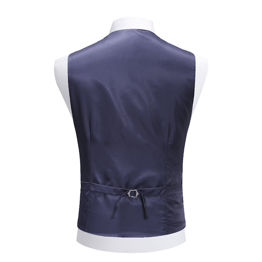 Cloudstyle-On Sale-3-Piece Slim Fit Paisley Suit-Vest-Back
